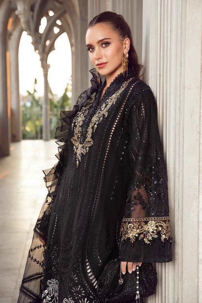 Maria B Stitched / Unstitched - Luxury Eid Pakistani Lawn 2024 - 03