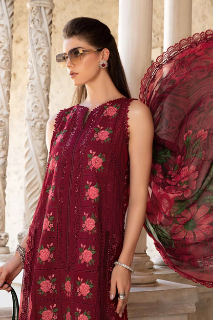 Maria B Stitched / Unstitched - Luxury Eid Pakistani Lawn 2024 - 05