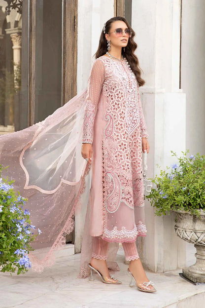 Maria B Stitched / Unstitched - Luxury Eid Pakistani Lawn 2024 - 06