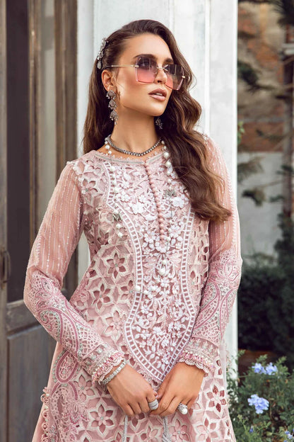 Maria B Stitched / Unstitched - Luxury Eid Pakistani Lawn 2024 - 06