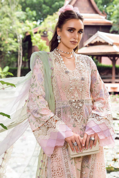 Maria B Stitched / Unstitched - Luxury Eid Pakistani Lawn 2024 - 07