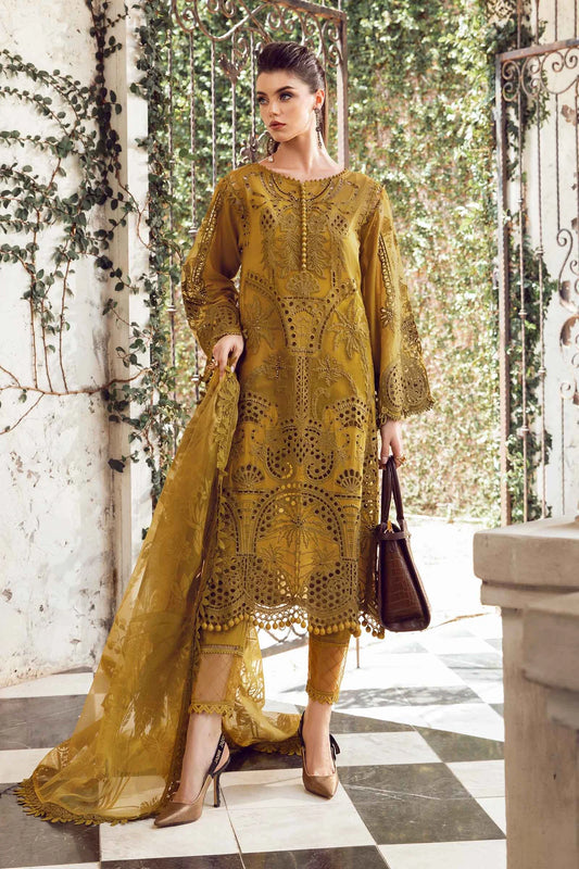 Maria B Stitched / Unstitched- Luxury Eid Pakistani Lawn 2024 - 08