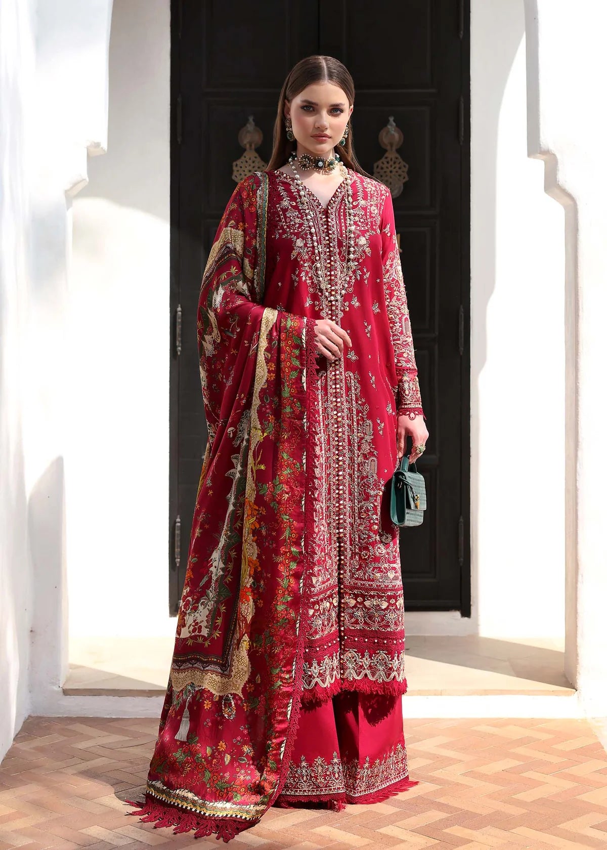 Marina- Elysia Luxury Lawn’25 Ensemble By- Kanwal Malik