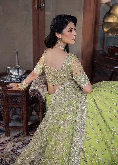 Meadow Bliss - Green Lehenga Choli