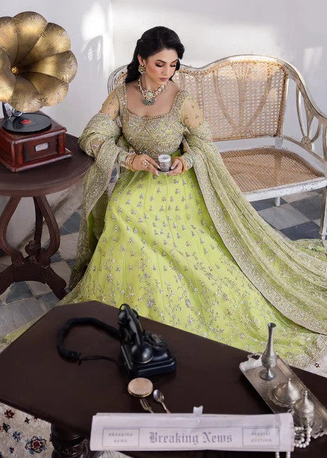 Meadow Bliss - Green Lehenga Choli By Kanwal Malik