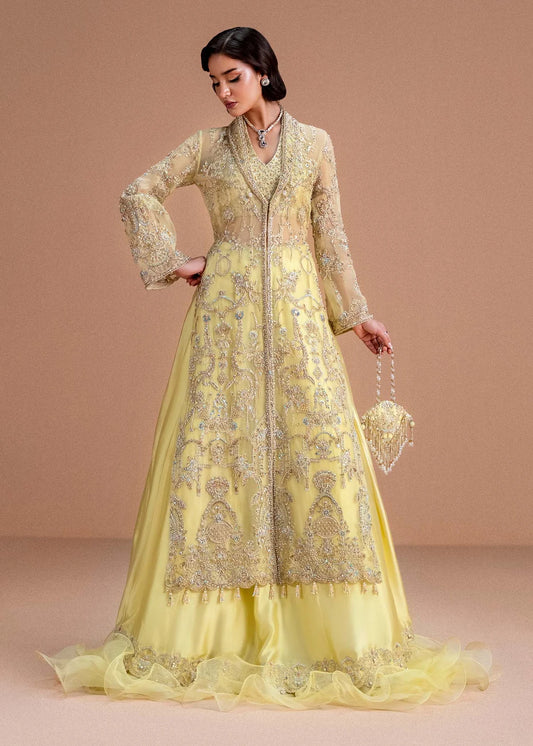 Meira by Kanwal Malik Pakistani festive outfit with ruffled silk lehenga