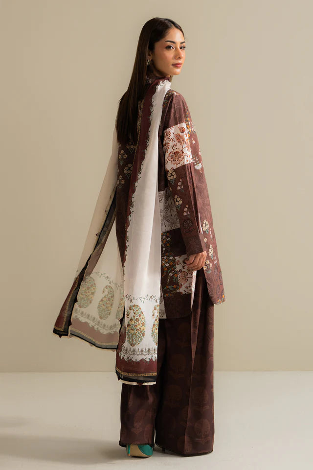 Mevi-5B Coco by Zara Shahjahan minimalist summer lawn set
