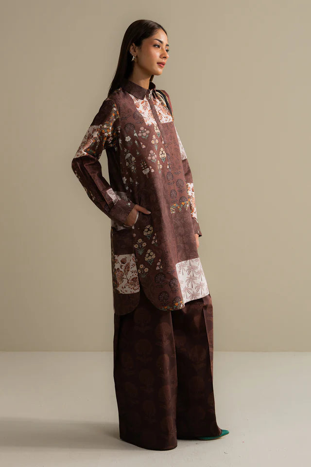Mevi-5B Coco by Zara Shahjahan minimalist summer lawn set