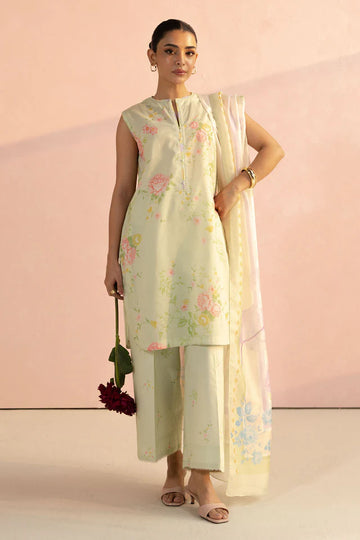 Mia-5A Pakistani Summer Lawn Outfit '25 By- Zara Shahjahan