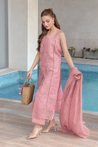 Mila- Carnation Luxury Festive Edit '25 Ensemble By- Rang Rasiya