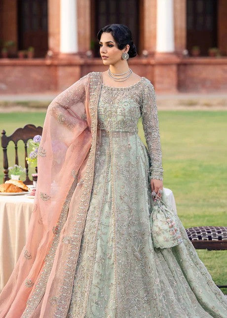 Minty- Beautiful Bridal Lehenga