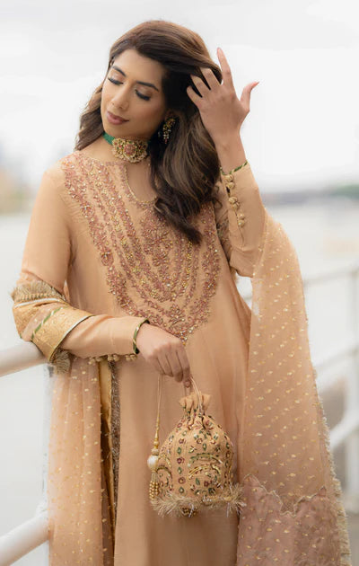 MIVAAN-Pakistani Designer Kameez with Trouser By Maya Ali Pret-A-porter