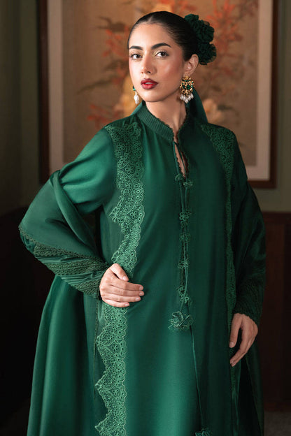 Mohsin Naveed Ranjha - Aurora Emerald CHAYE COFFEE Pakistani LUXURY PRET