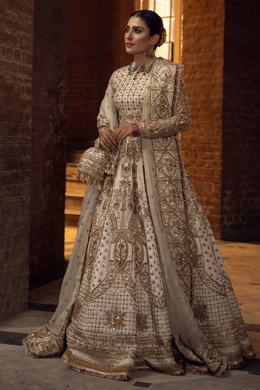 Motia - Enchanting Bridal Lehenga in White