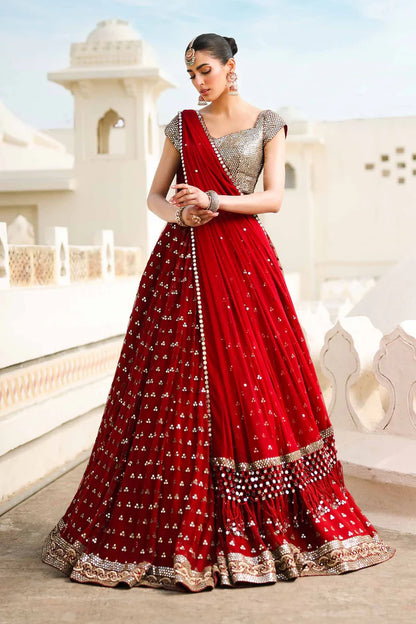 Mumtaz Mahal- Inspired Traditional Couture Outfit