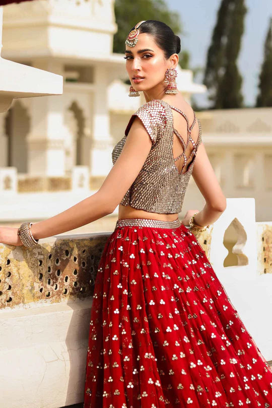 Mumtaz Mahal- Inspired Traditional Couture Outfit
