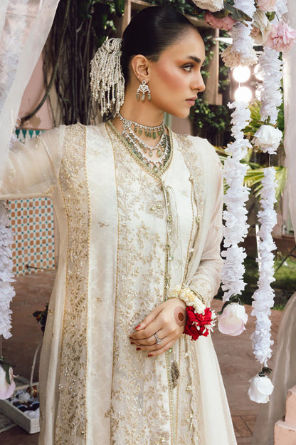 Buy Neha – Off White Wedding Angrakha Suit Rang Rasiya Pakistanimoda