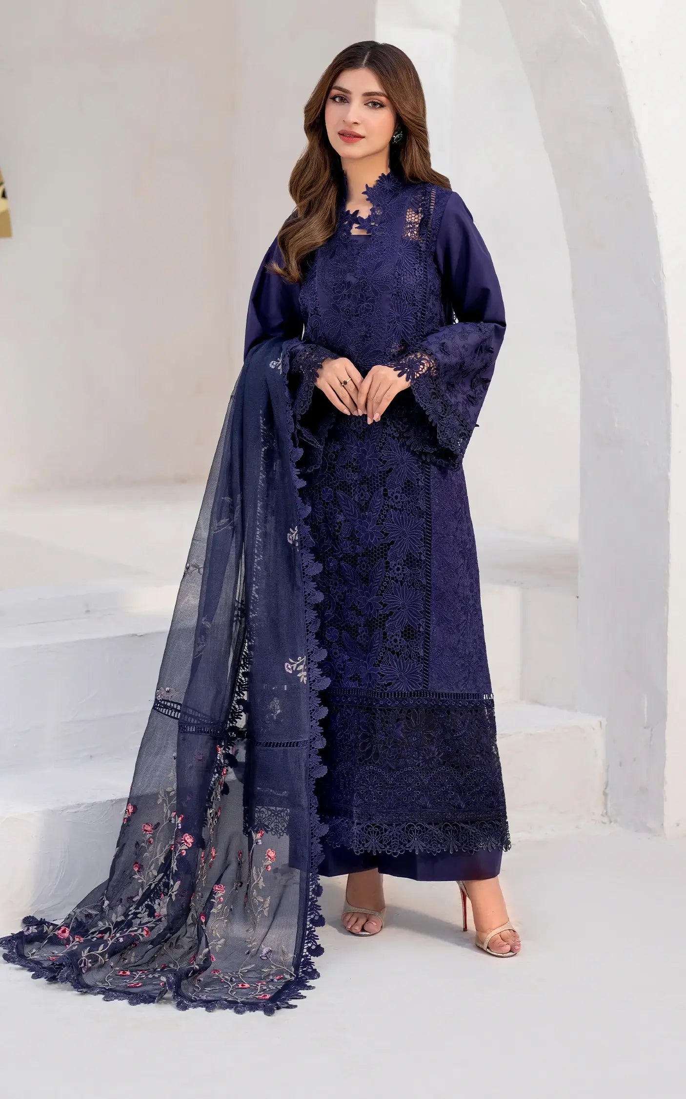Nile (AZL25-08)- Azalia Summer Lawn'25 Ensemble