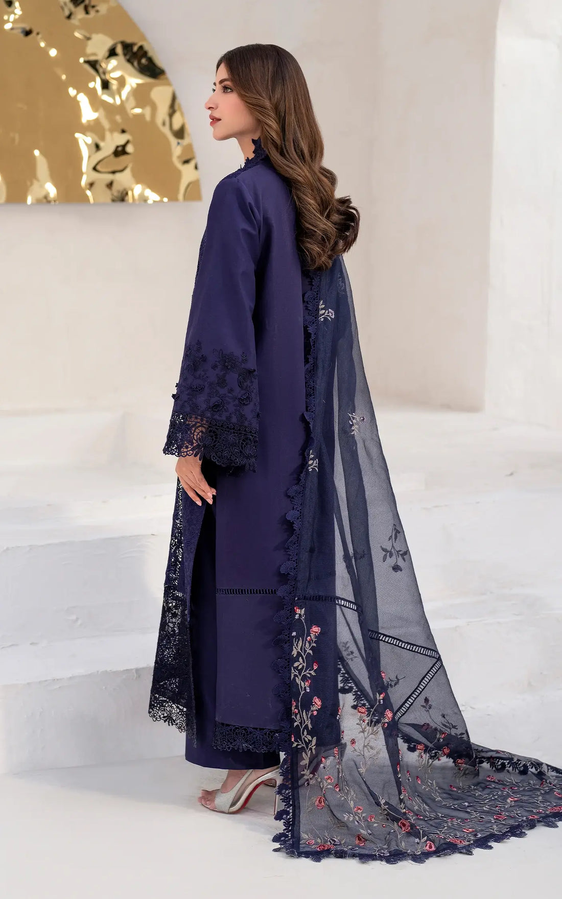 Nile (AZL25-08)- Azalia Summer Lawn'25 Ensemble