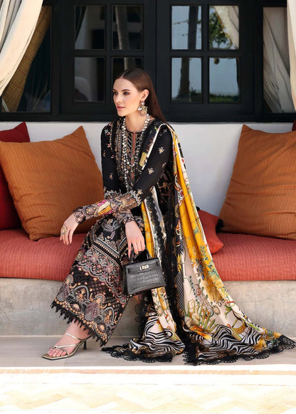 Noire- Elysia Luxury Lawn’25 Ensemble By- Kanwal Malik