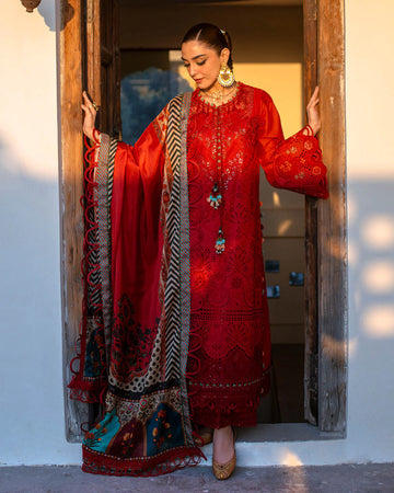 Nora- Sajna Lawn 25 Outfit By- Maya Ali