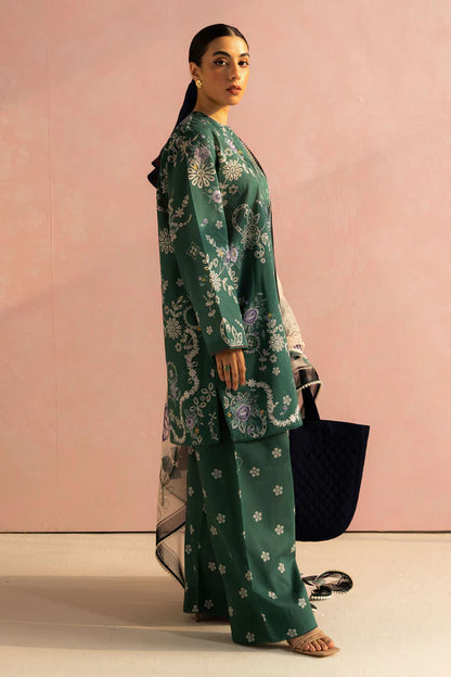 Nora- 8B Pakistani Summer Lawn Outfit '25 By- Zara Shahjahan