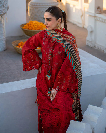 Nora- Sajna Lawn 25 Outfit By- Maya Ali