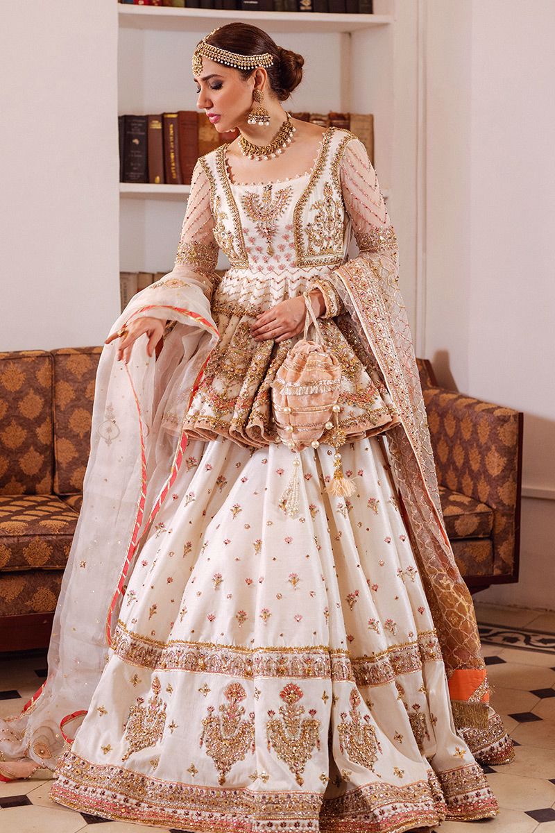 Noshi - The Exquisite Bridal Peplum Lehenga