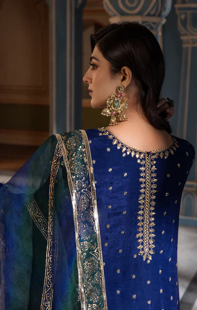 Novera- Luxurious Silk Outfit with Hand-Embellished By-Maya Pret-A-Porter