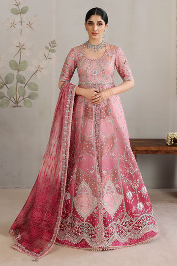 RH-05 Rahmah Pink Luxury Embroidered Maxi from Qalamkar Shadmaani Formals 2025, stitched and available at Pakistanimoda with worldwide delivery.