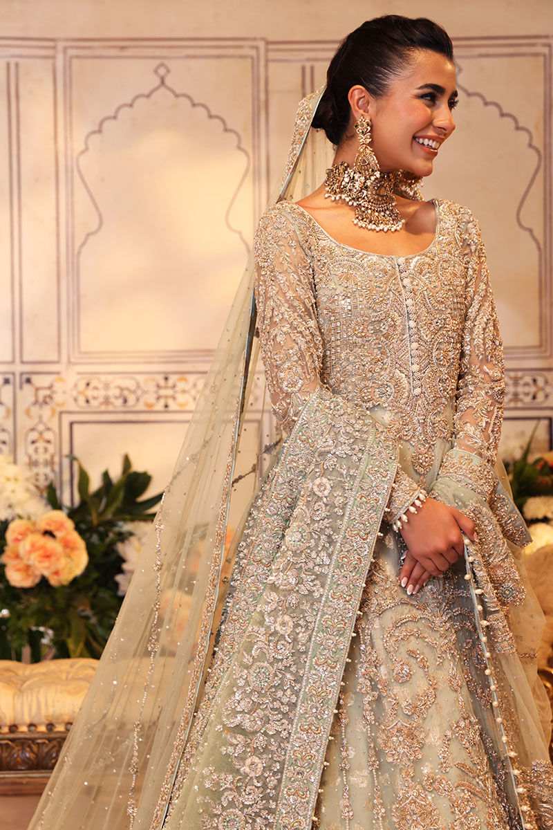 Raeesa-Pakistani Bridal Gown with Lehenga