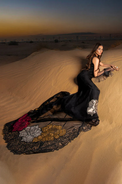 Rameen- Pakistani Premium Lawn Suit '25 By- Rang Rasiya