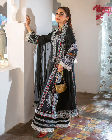 Raya- Sajna Lawn 25 Outfit By- Maya Ali