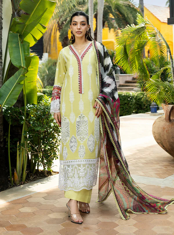 Rayne-12A Chikankari Lawn Outfit '25 By- Zainab Chottani