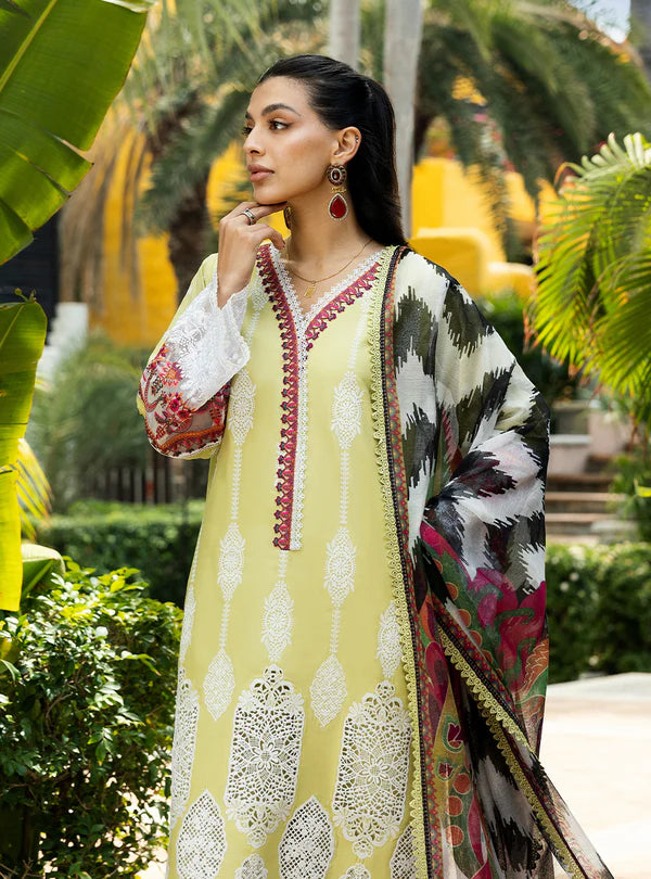 Rayne-12A Chikankari Lawn Outfit '25 By- Zainab Chottani