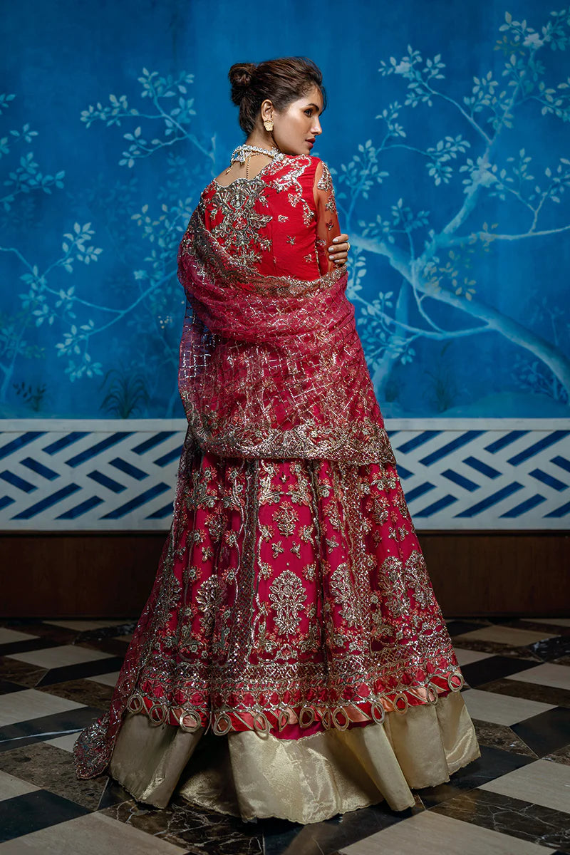 Red Carpet-Wedding Formals Unstitched'24-By-Mushq