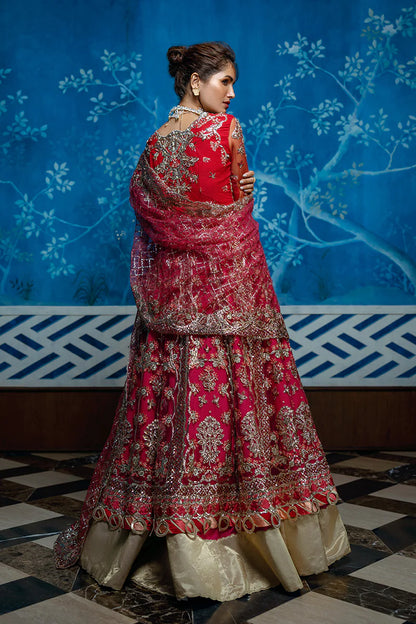 Red Carpet-Wedding Formals Unstitched'24-By-Mushq