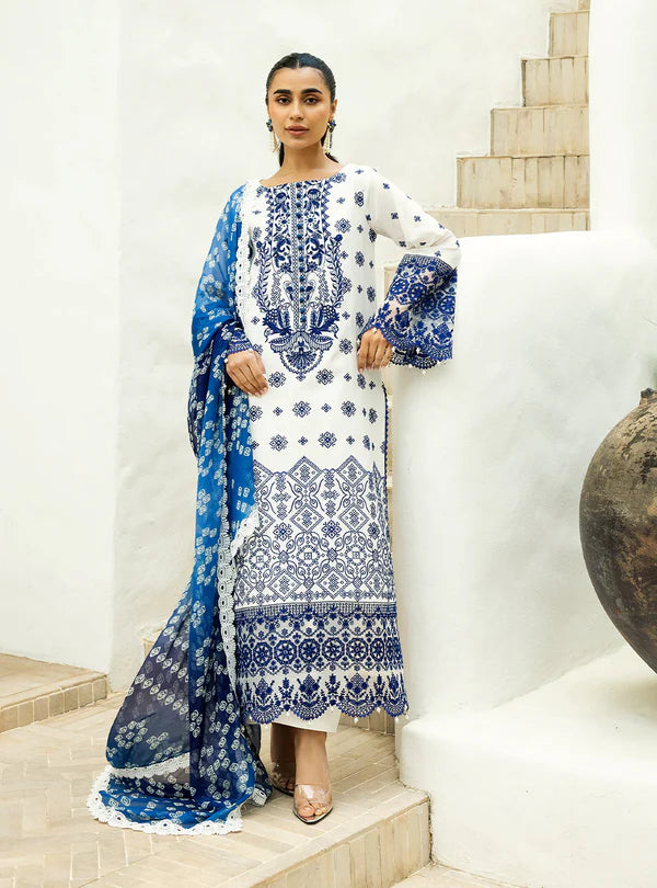 Reem- 8A Chikankari Lawn Outfit '25 By- Zainab Chottani