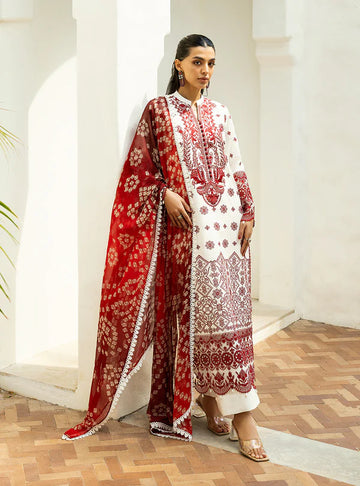 Reem- 8B Chikankari Lawn Outfit '25 By- Zainab Chottani