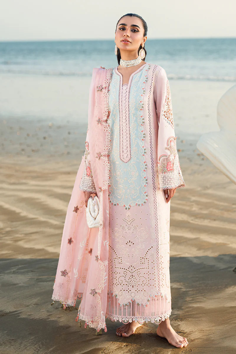 Reem- Pakistani Designer Lawn Outfit By- Qalamkar