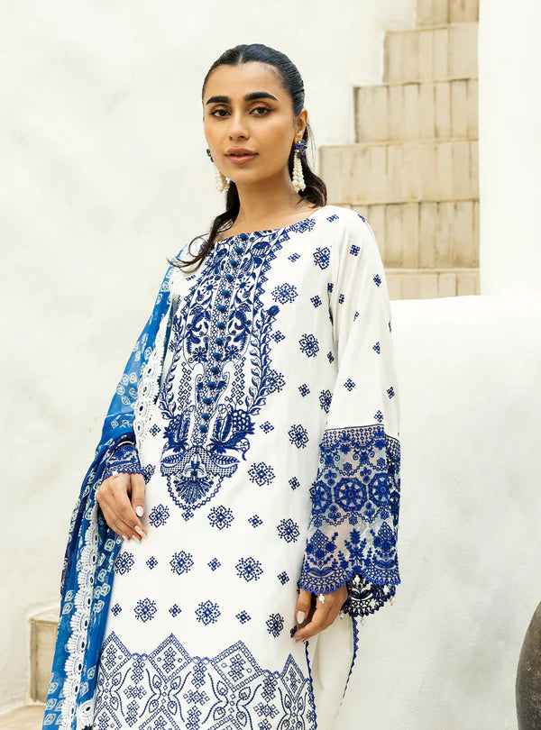 Reem- 8A Chikankari Lawn Outfit '25 By- Zainab Chottani