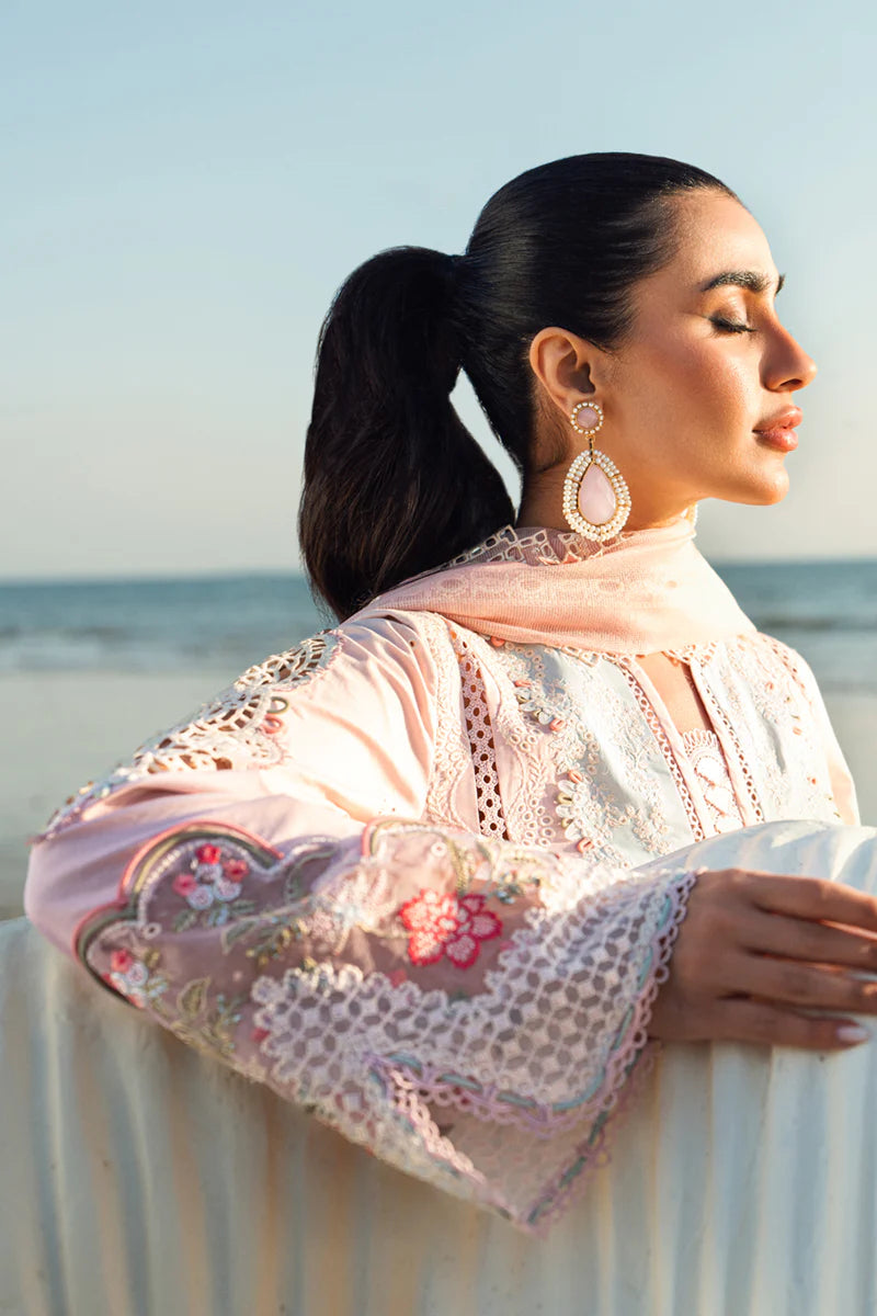 Reem- Pakistani Designer Lawn Outfit By- Qalamkar