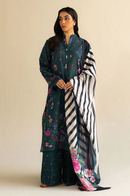 Reena-4A Pakistani Summer Lawn Outfit '25 By- Zara Shahjahan