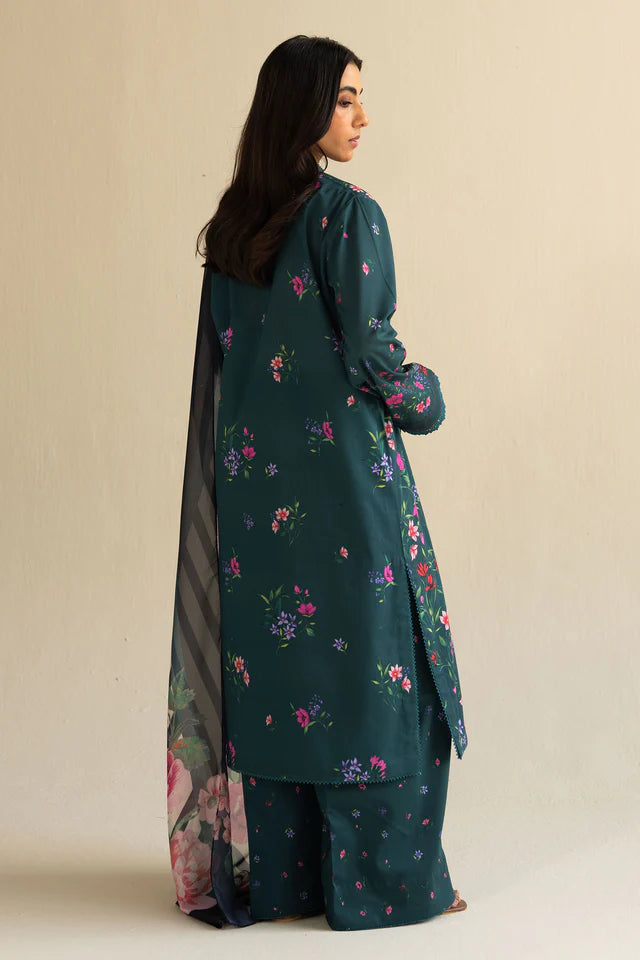 Reena-4A Pakistani Summer Lawn Outfit '25 By- Zara Shahjahan