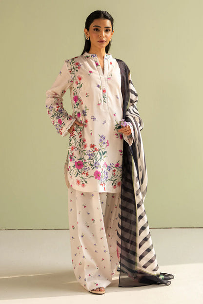 Reena-4B Pakistani Summer Lawn Outfit '25 By- Zara Shahjahan