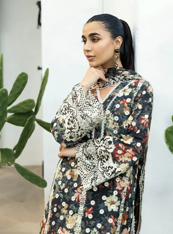 Reeya-10A Chikankari Lawn Outfit '25 By- Zainab Chottani