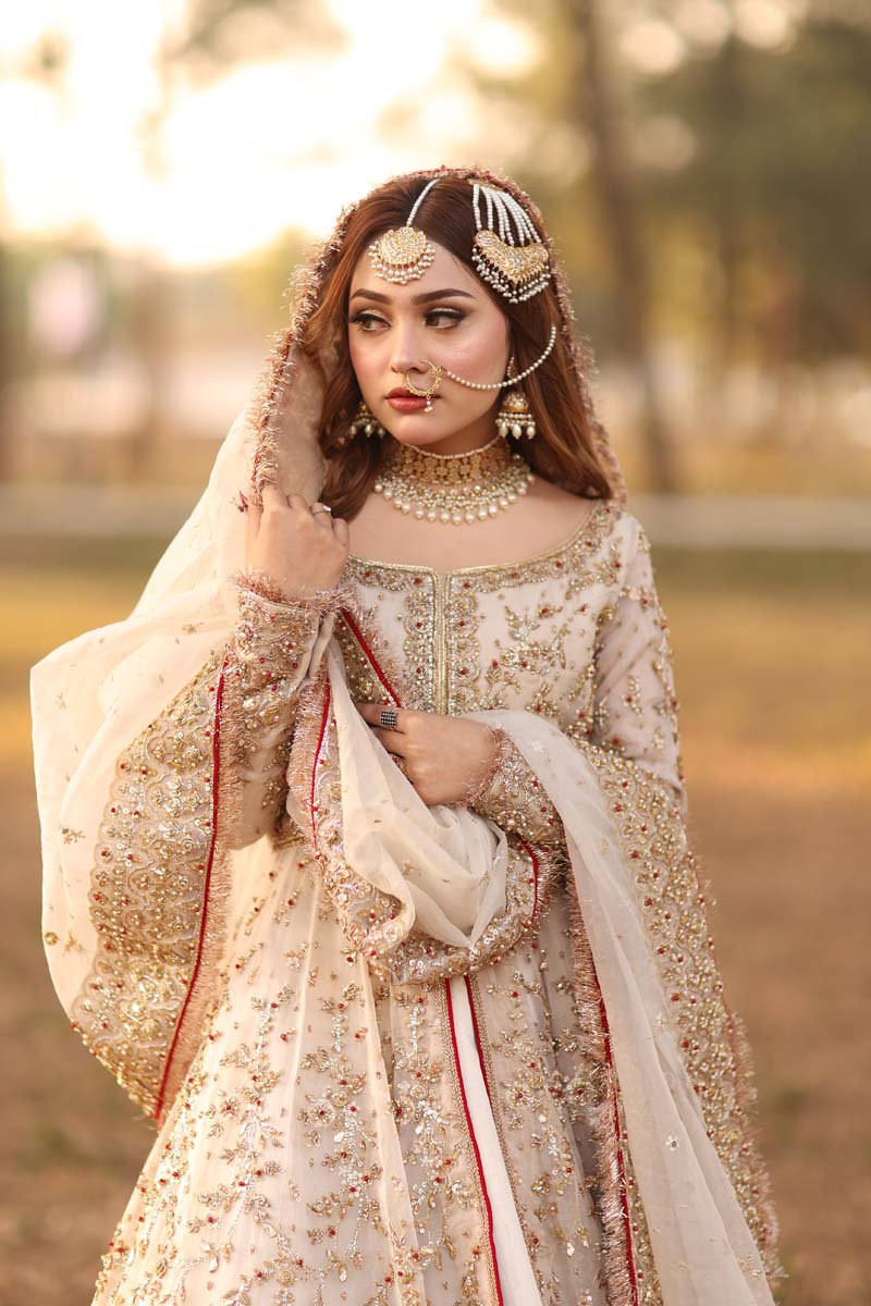 Regal Heritage - Traditional Pishwas Bridal Outfit