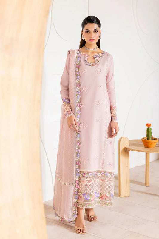 Reyna hand-embellished nude beige Pakistani formal wear – Pakistanimoda