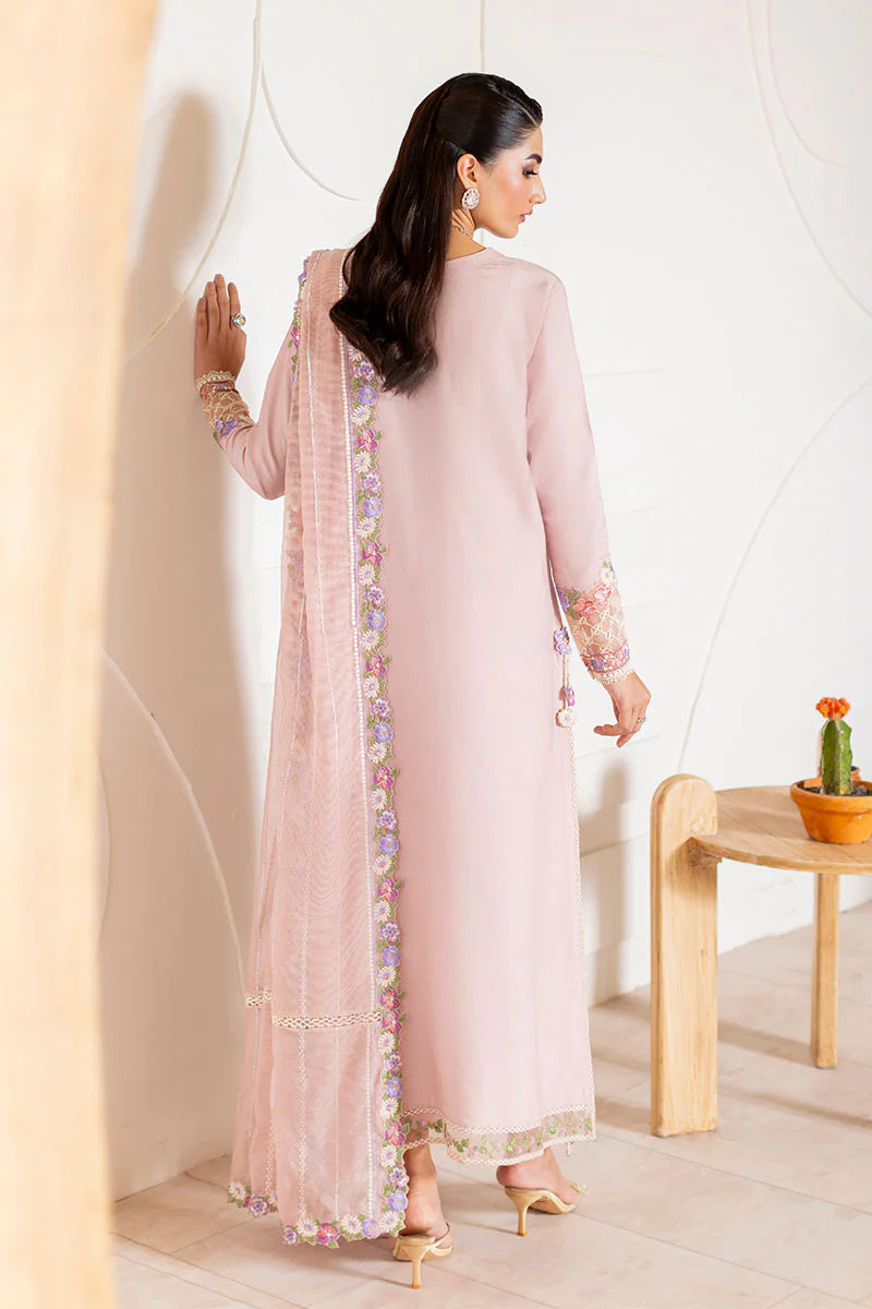 Reyna hand-embellished nude beige Pakistani formal wear – Pakistanimoda