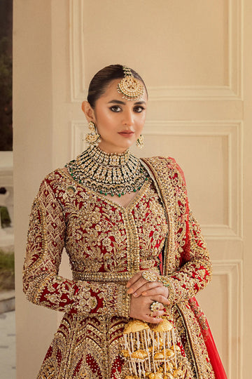 Rose - Beautiful Red Bridal Lehenga
